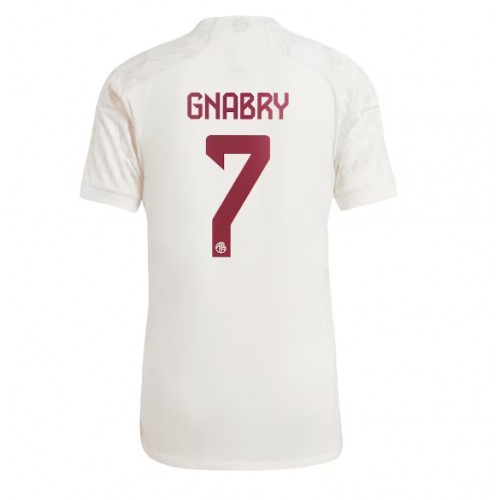 Fotballdrakt Herre Bayern Munich Serge Gnabry #7 Tredjedrakt 2023-24 Kortermet